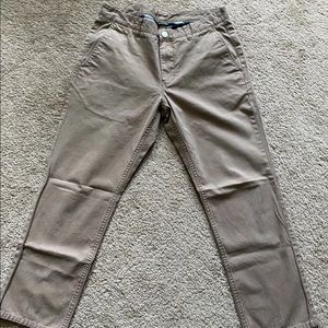 Bonobos Mens Tan Khaki Beige Chinos Pants 32x26.5